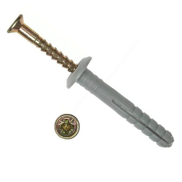 Дюбель-гвоздь 6x80 грибовидный борт OMAX